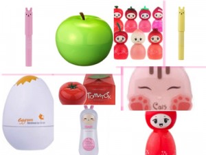 Petite Bunny Gloss Bar, Apple Tox massage peeling cream, Princess Gloss 